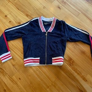 Champion Women's Terry Cloth Warm-up Jacket.